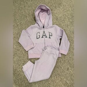 GAP Kids Lavender Hoodie and Jogger Set